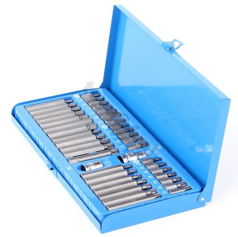 SCREWDRIVER BIT HEX,TORX,SPLINE 40PCS (66400)