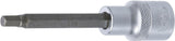 BIT SOCKET | LENGTH 100 MM | 12.5 MM (1/2") DRIVE | INTERNAL HEXAGON 6 MM (4261)