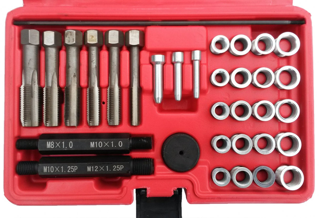 GLOW PLUG THREAD REPAIR KIT | 33 PCS. (GP033)