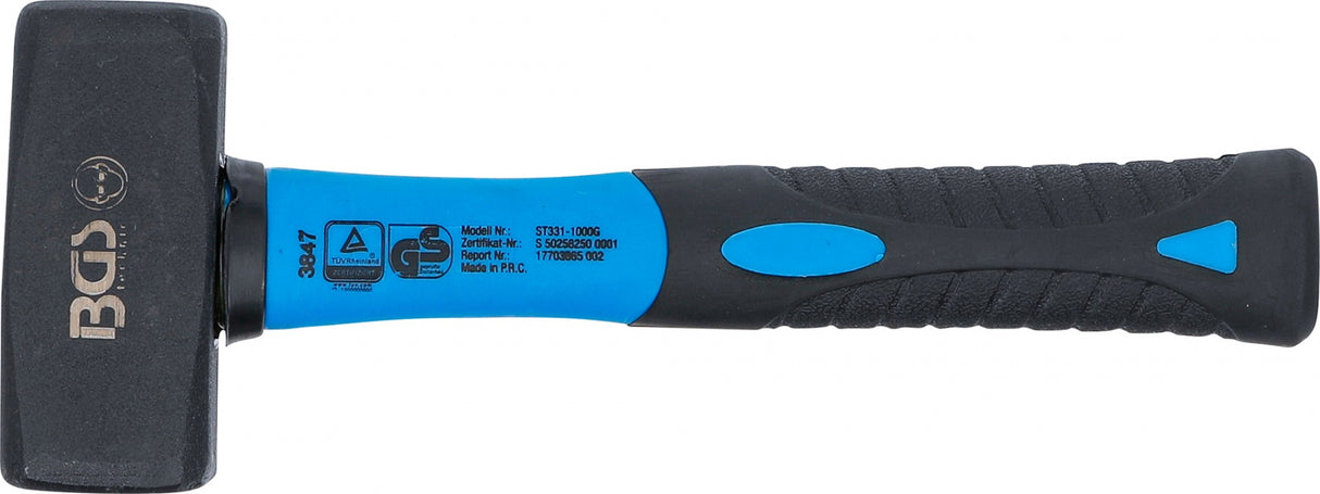 STONING HAMMER | FIBREGLAS SHAFT | DIN 6475 | 1000 G (3847)
