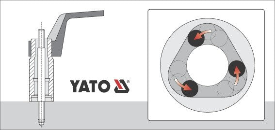 ROLLER STUD EXTRACTOR SET (YT-0620)