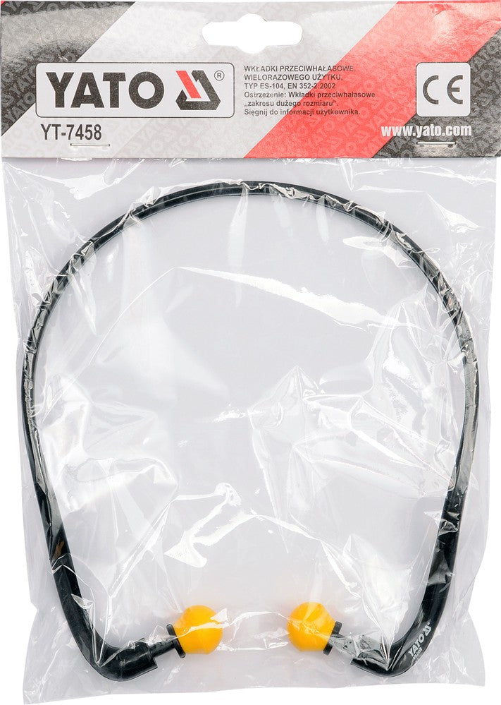 EAR PLUGS FOAM W. HEADBAND 21DB 1PAIR (YT-7458)