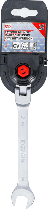 RATCHET COMBINATION WRENCH | ADJUSTABLE | 14 MM (6714)