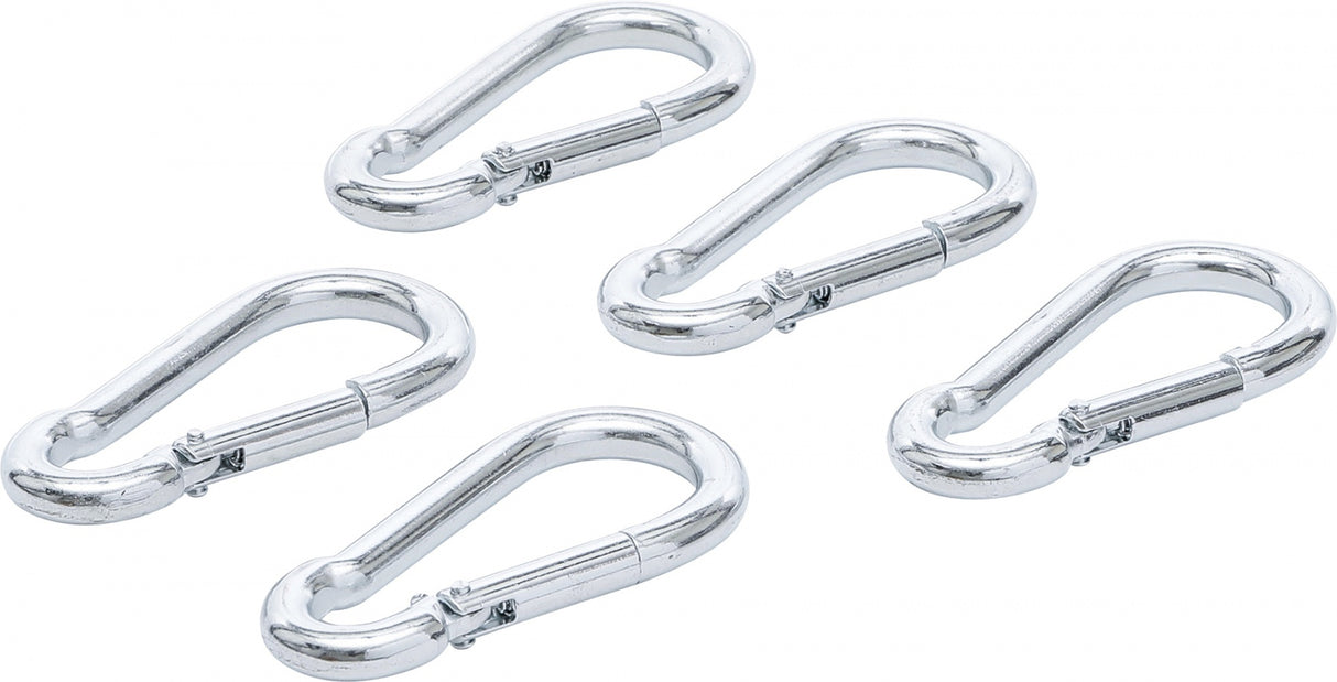SNAP HOOKS SET | 80 X 8 MM | 5 PCS. (85792)