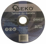 CUTTING DISC FOR METAL | 125X1.0X22.23 (SK00027)