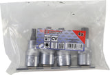 BIT SOCKET SET | 12.5 MM (1/2") DRIVE | T-STAR (FOR TORX) T40 - T55 | 4 PCS. (8886)