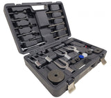 VIBRO / IMPACT CHISEL / PUNCH / REMOVER SET WITH PNEUMATIC HAMMER | 25 PCS. (AH25M)