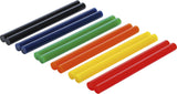 GLUE STICKS | COLORED | Ø 11 MM, 150 MM | 12 PCS. (80847)