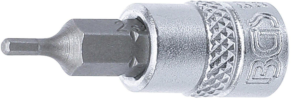 BIT SOCKET | 6.3 MM (1/4") DRIVE | INTERNAL HEXAGON 2 MM (5153)