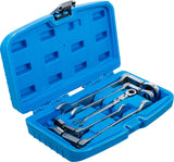 DOUBLE-JOINT RATCHET COMBINATION WRENCH SET | ADJUSTABLE | 8 - 19 MM | 5 PCS. (6181)