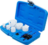 HOLE SAW SET | Ø 22 - 65 MM | DEPTH 40 MM | 8 PCS. (3906)