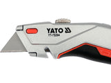 UTILITY KNIFE WITH TRAPEZOID BLADE (YT-75204)