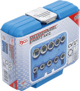 SOCKET SET, HEXAGON | 12.5 MM (1/2") DRIVE | INCH SIZES | 10 PCS. (2434)