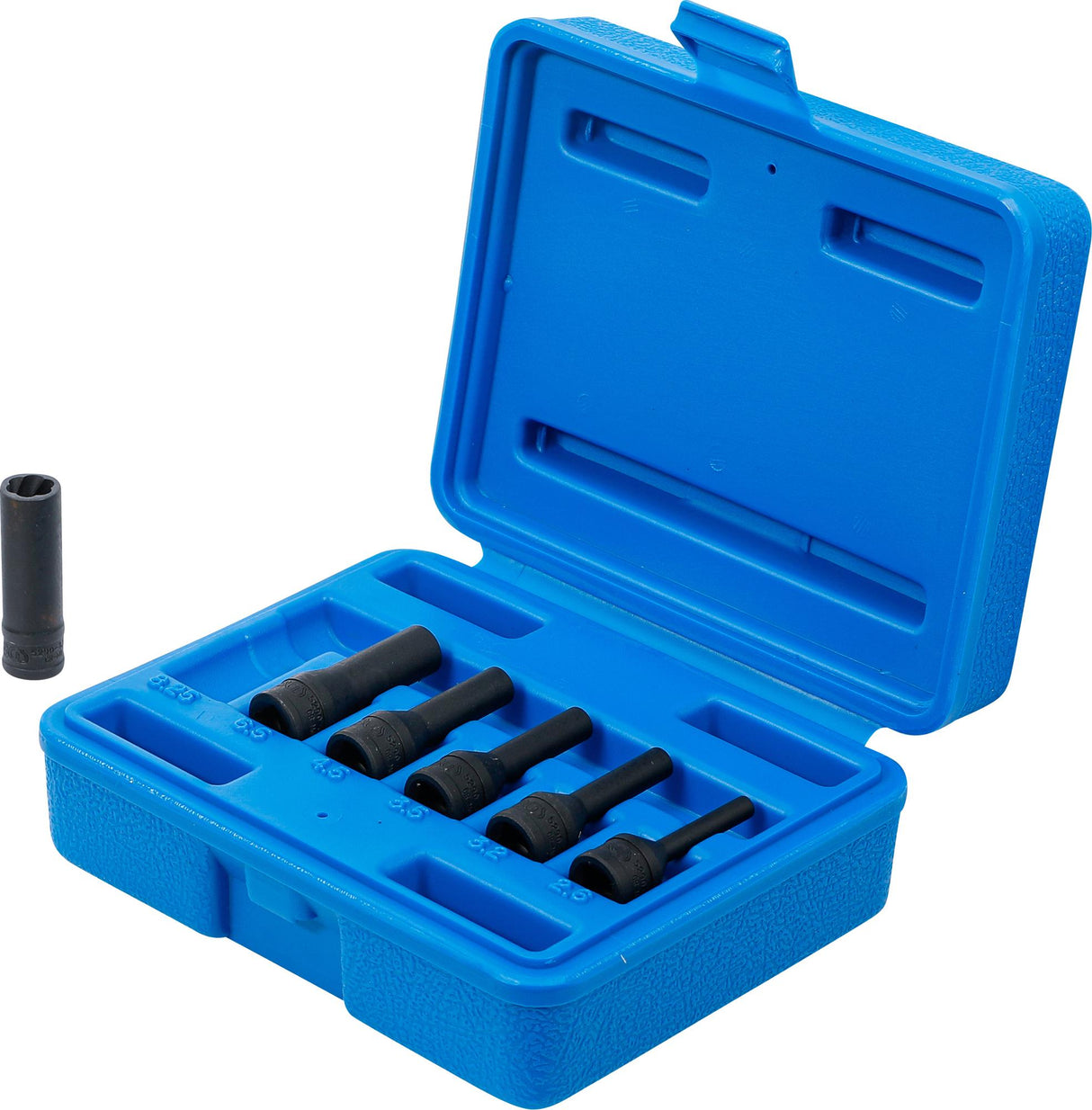 TWIST OFF SOCKET FOR GLOW PLUG ELECTRODES | 6.3 MM (1/4") DRIVE | 6 PCS. (5290)