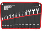 12PCS FLEXIBLE RATCHET COMBI WRENCH SET (YT-16973)