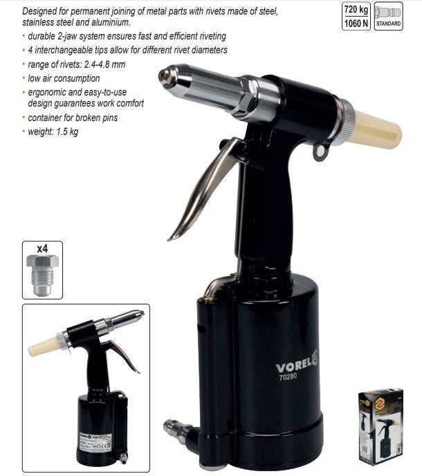 PNEUMATIC RIVETING TOOL (70280)