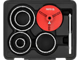 CARBIDE HOLE SAW SET 7PCS 33-83MM (YT-43920)