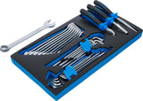 FOAM TRAY FOR BGS 2002 | COMBINATION WRENCHES, PLIERS AND L-TYPE WRENCHES | 31 PCS. (2002-8)