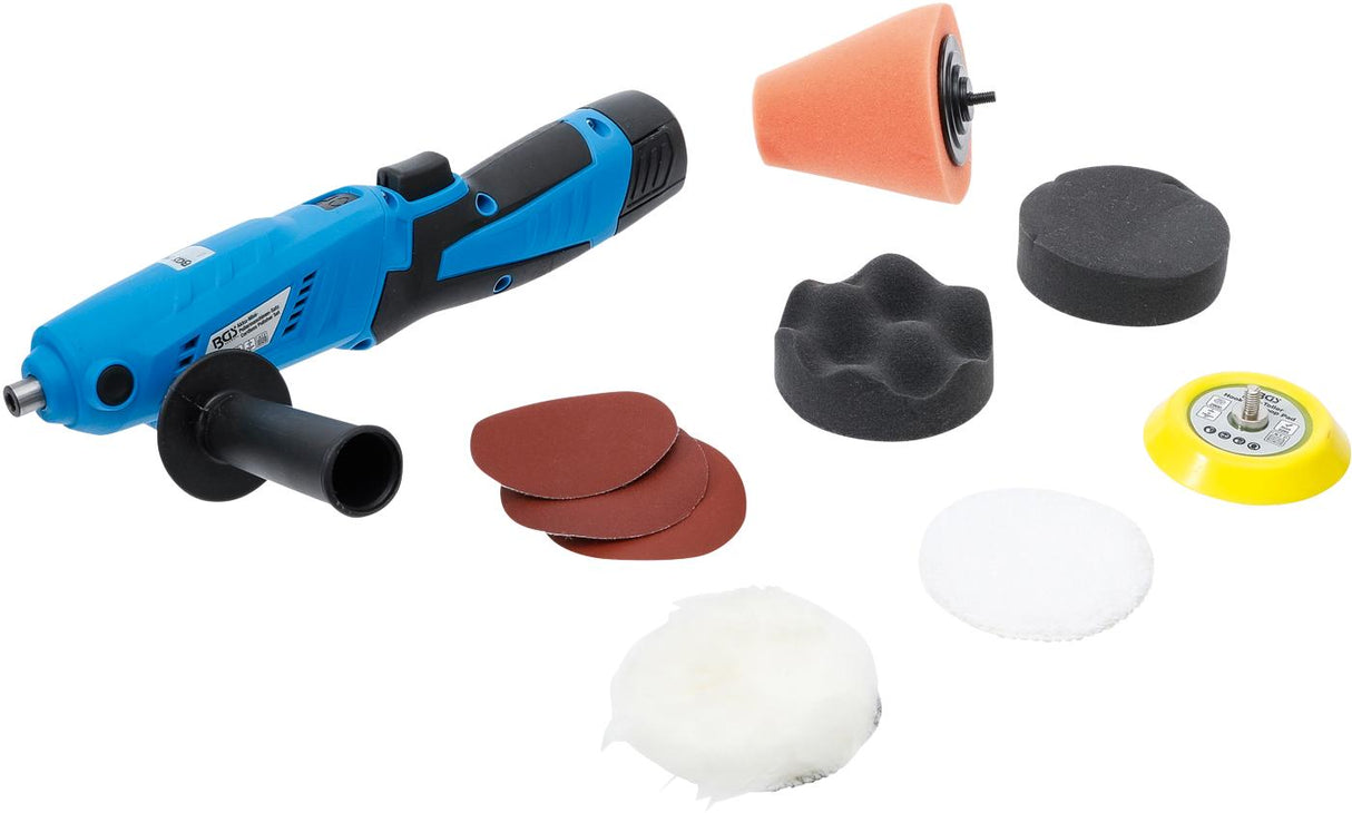 CORDLESS POLISHER SET | MAX. 2.800 RPM | 12 V | 1500 MAH (9294)