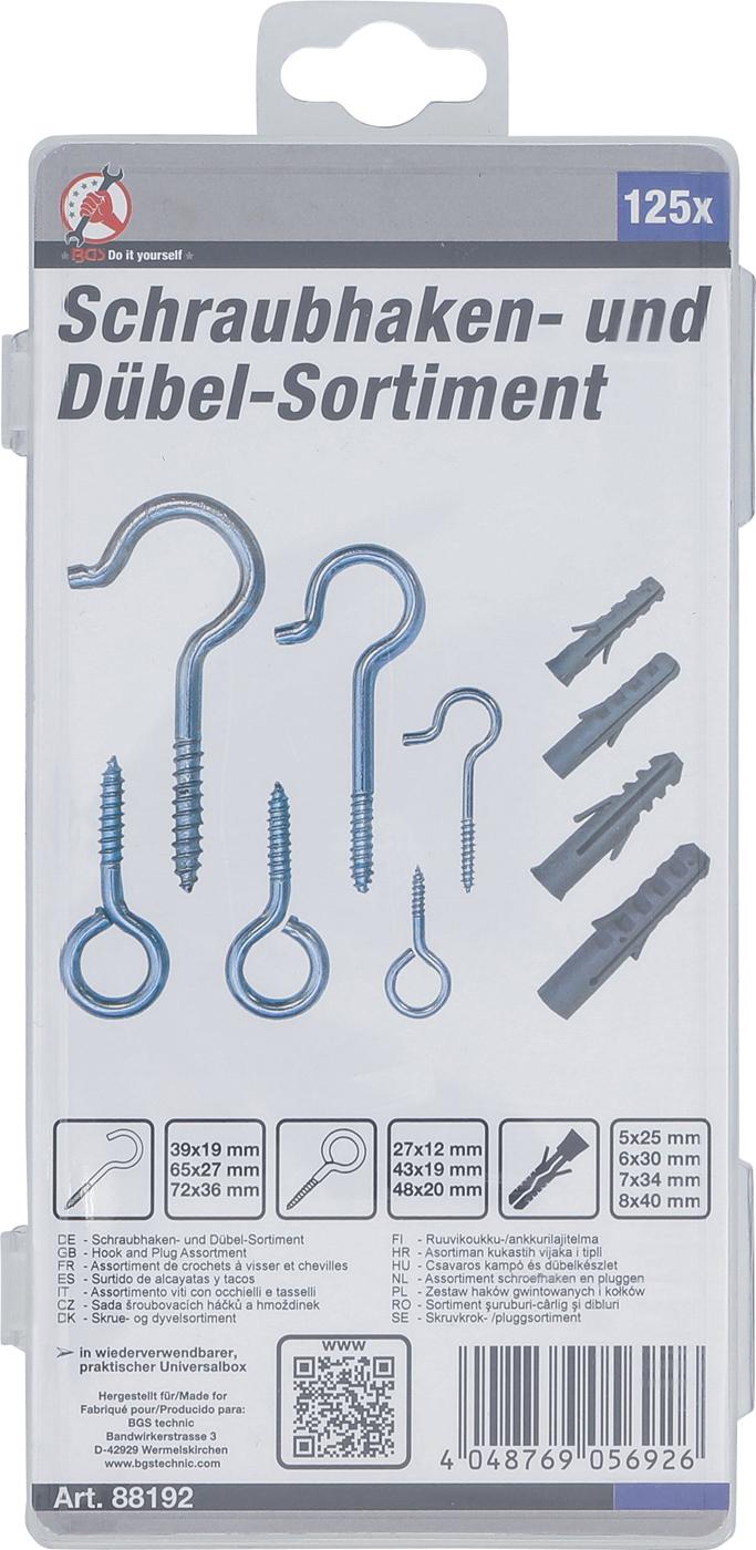 HOOK AND PLUG ASSORTMENT | 125 PCS. (88192)