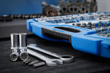 SOCKET SET GEAR LOCK | 6.3 MM (1/4") DRIVE / 10 MM (3/8") / 12.5 MM (1/2") | 218 PCS. (2290)