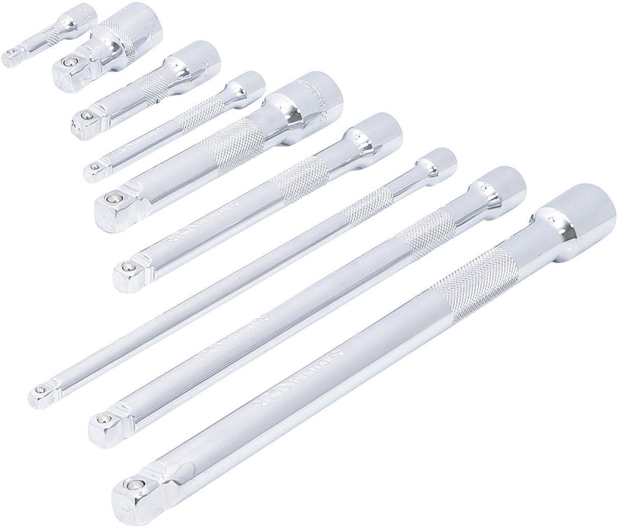 "WOBBLE" EXTENSION BAR SET | 6.3 MM (1/4") / 10 MM (3/8") / 12.5 MM (1/2") | 9 PCS. (6113)