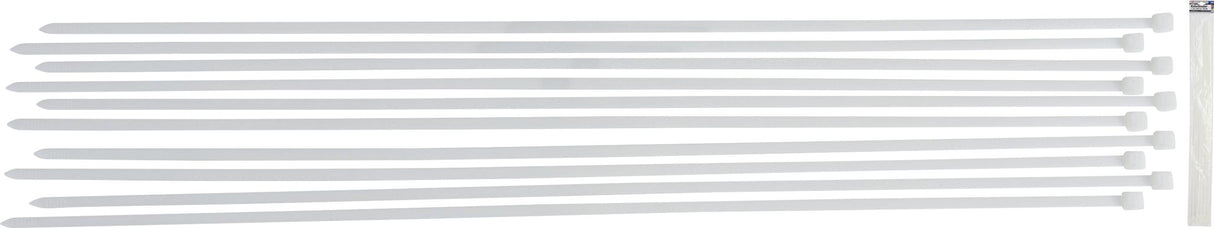 CABLE TIE ASSORTMENT | WHITE | 8.0 X 800 MM | 10 PCS. (80775)