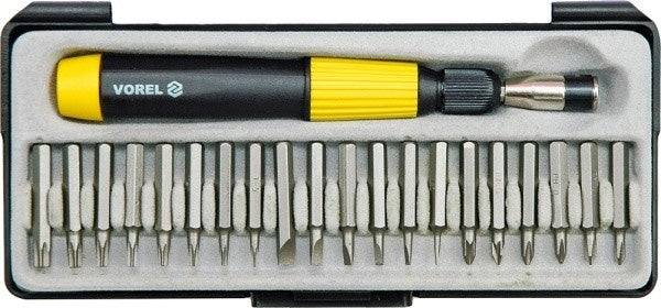 PRECISION SCREWDRIVER BIT SET 21PCS (64370)
