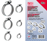 HOSE CLAMP ASSORTMENT | Ø 16 - 40 MM | 26 PCS. (8055)