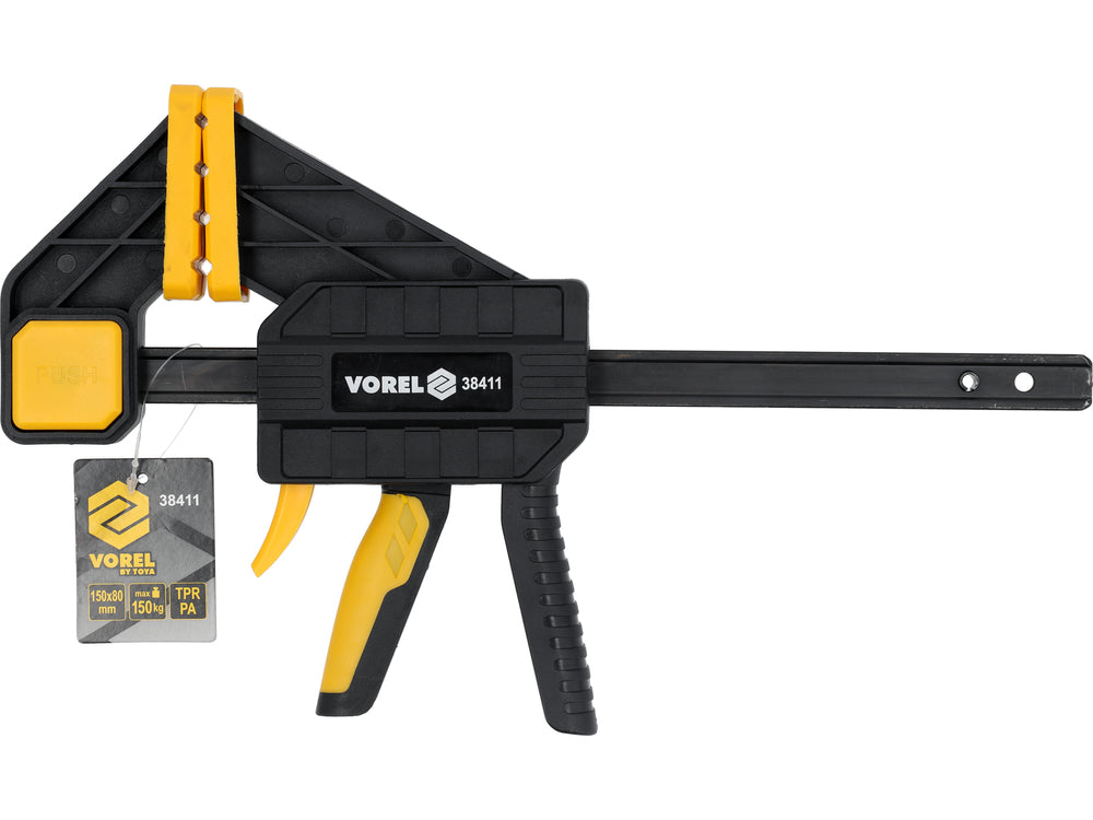 F-CLAMP | QUICK-RELEASE | 150 MM / 150 KG (38411)