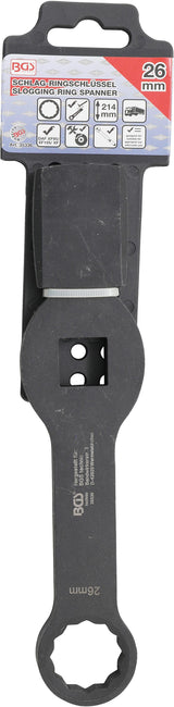 SLOGGING RING SPANNER | 12-POINT | WITH 2 STRIKING FACES | 26 MM (35336)