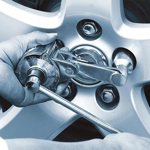 HIGH TORQUE WHEEL WRENCH/REDUCER FOR PASSENGER CARS | 3 SOCKETS / 17, 19, 21 MM (ESEA-0004)