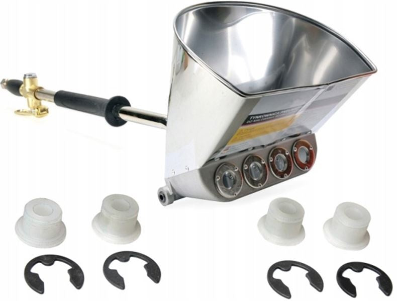 CEILING PLASTERING GUN | PNEUMATIC | STAINLESS STEEL (PG002)