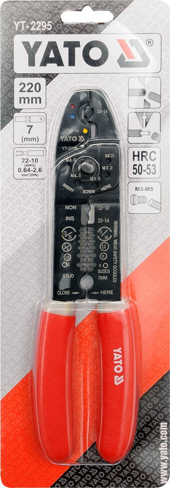 WIRE PLIERS | 220 MM (YT-2295)