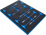 TOOL TRAY 3/3: T-HANDLE SOCKET SET | 9 PCS. (4192)