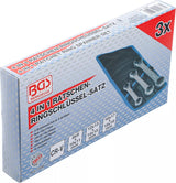 RATCHET RING SPANNER SET | REVERSIBLE | "4-IN-1" | 3 PCS. (1556)