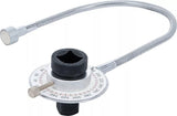ANGULAR GAUGE WITH MAGNETIC ARM | 20 MM (3/4") DRIVE (8439)