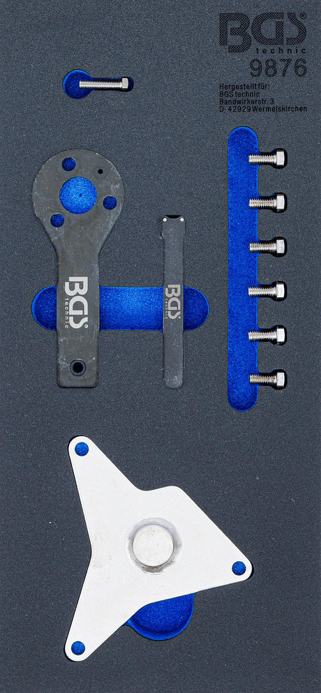 TOOL TRAY 1/3: ENGINE TIMING TOOL SET | FOR ALFA ROMEO, FIAT 1.4 MULTIAIR (9876)