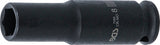 IMPACT SOCKET HEXAGON, DEEP | 6,3 MM (1/4") DRIVE | 8 MM (7268)