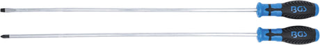 SCREWDRIVER SET | EXTRA LONG | CROSS SLOT PH / SLOT SL | 2 PCS. (730)