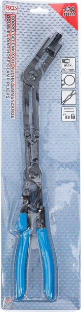 HOSE CLAMP PLIERS | ANGLED | 0 - 50 MM | 430 MM (71006)