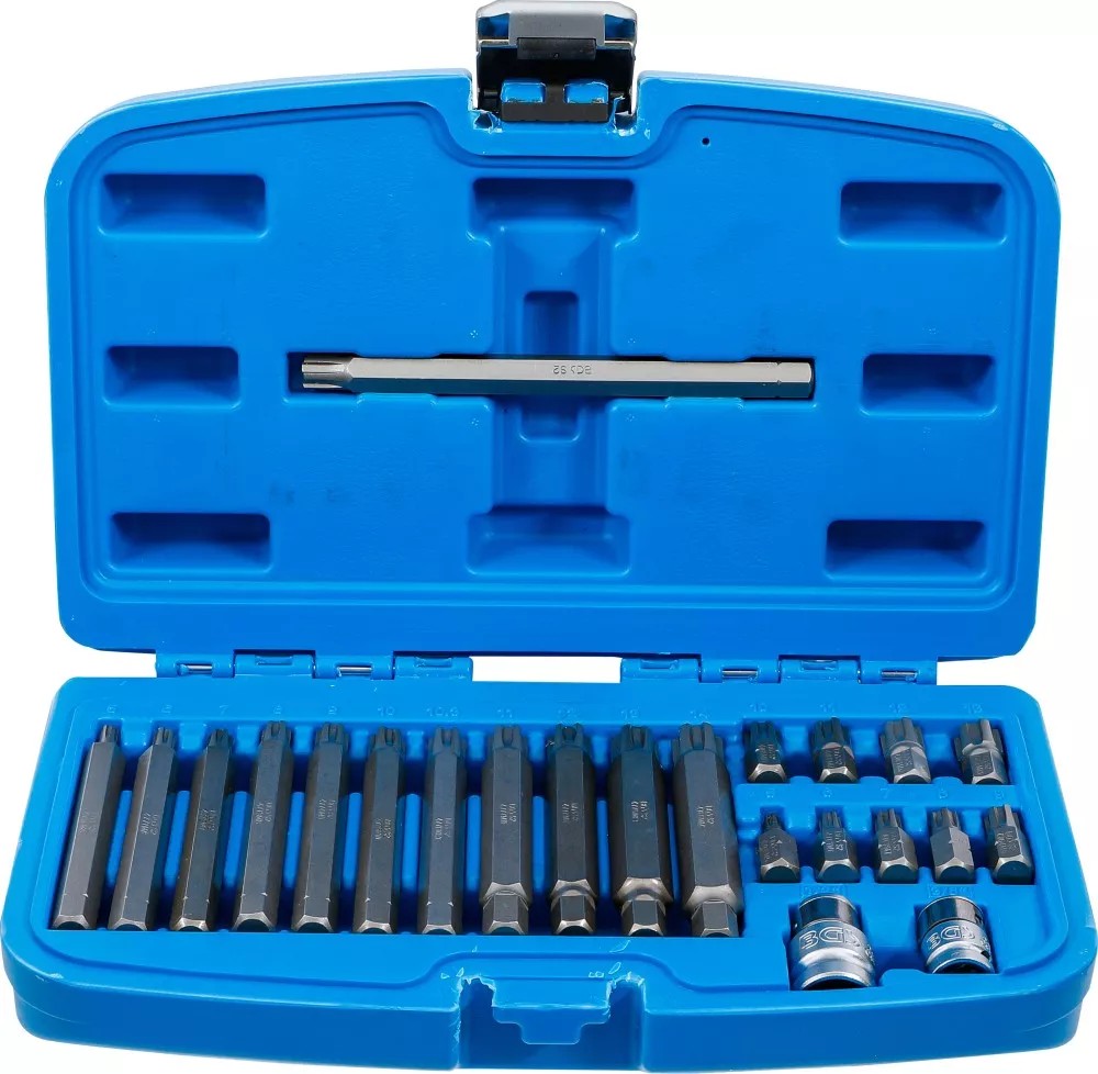 BIT SET | 10 MM (3/8") HEX DRIVE | SPLINE (FOR RIBE) | 22 PCS. (5013)