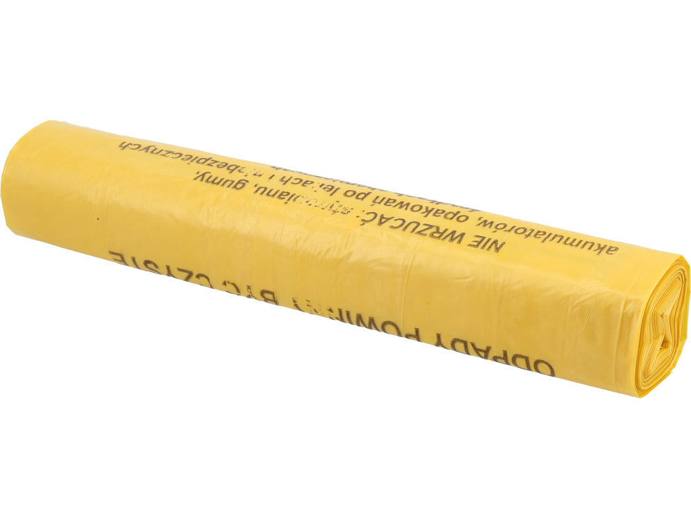 WASTE BAGS FOR PLASTIC 60L 15PCS 30ꙠM (10000)
