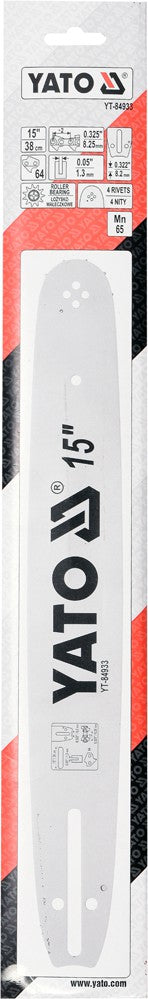 GUIDE BAR 15" 0,325U (YT-84933)