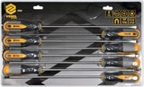 EXTRA LONG SCREWDRIVER SET 8 PCS (60990)