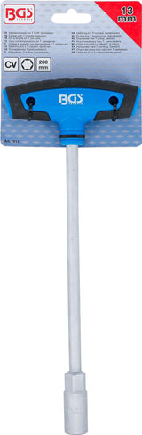 SOCKET WITH T-HANDLE, HEXAGON | 13 MM (7813)
