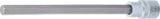 BIT SOCKET | LENGTH 200 MM | 12.5 MM (1/2") DRIVE | INTERNAL HEXAGON 10 MM (4279)