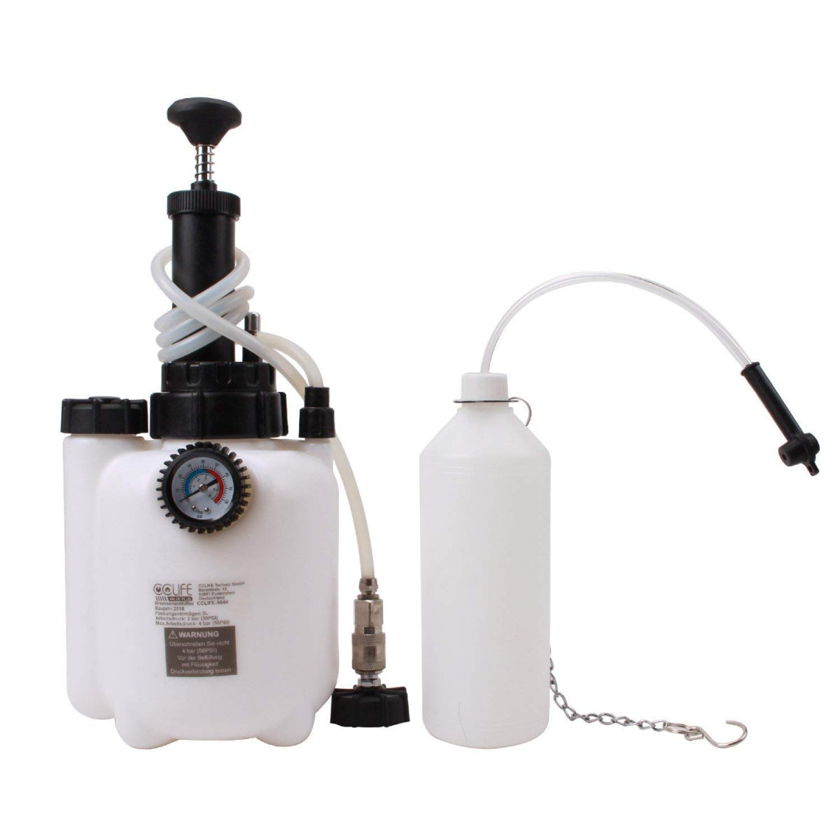 BRAKE BLEEDER TOOLS | 3 L PUMP AND 1 L FLUID BLEEDER TANK | 2 PCS. (SK9044)