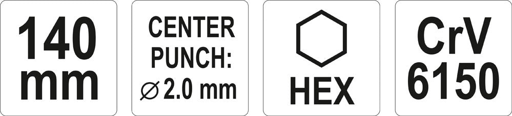 PUNCH 2X140MM (YT-47152)