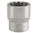SOCKET SPLINE 1/2"X16MMX38MM (YT-1468)